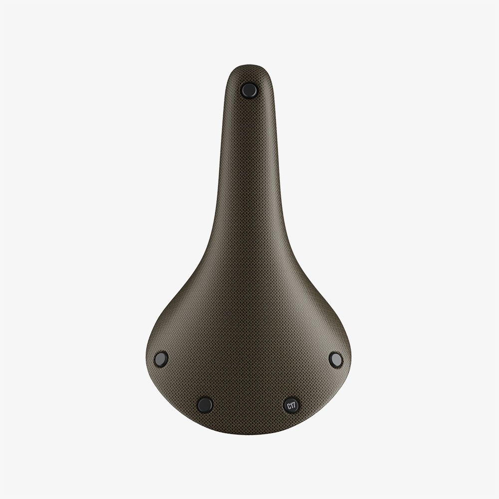 Brooks C17 Saddle - Mud Green – SpinWarriors