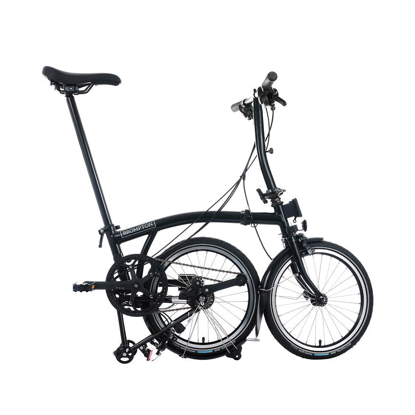 Brompton C Line 12 Speed | Low Rise - Black – SpinWarriors