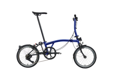 Brompton P Line 12 Speed | Low Rise - Bolt Blue Lacquer