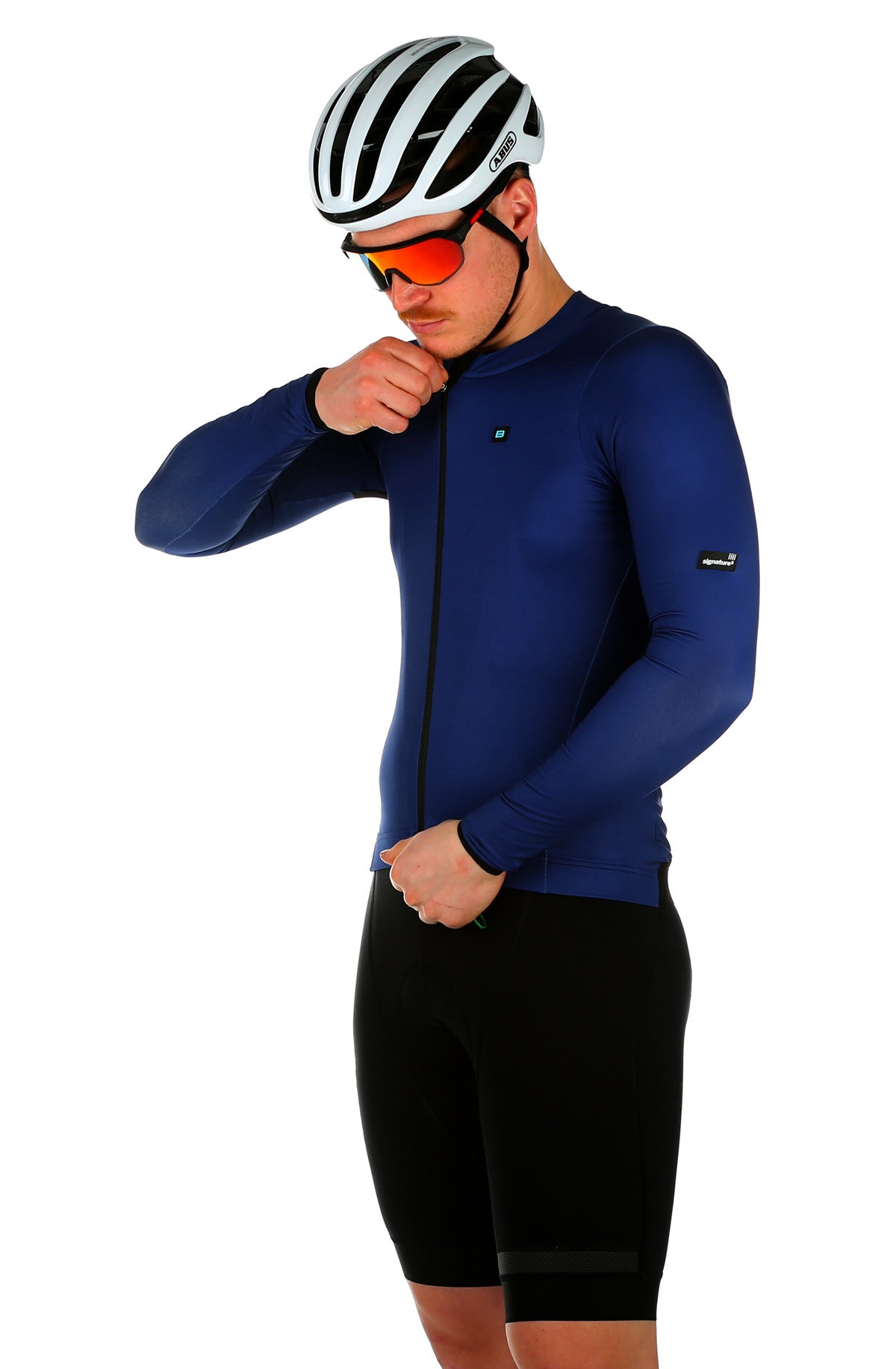 Biehler Signature Long Sleeve Jersey - Night Blue – SpinWarriors