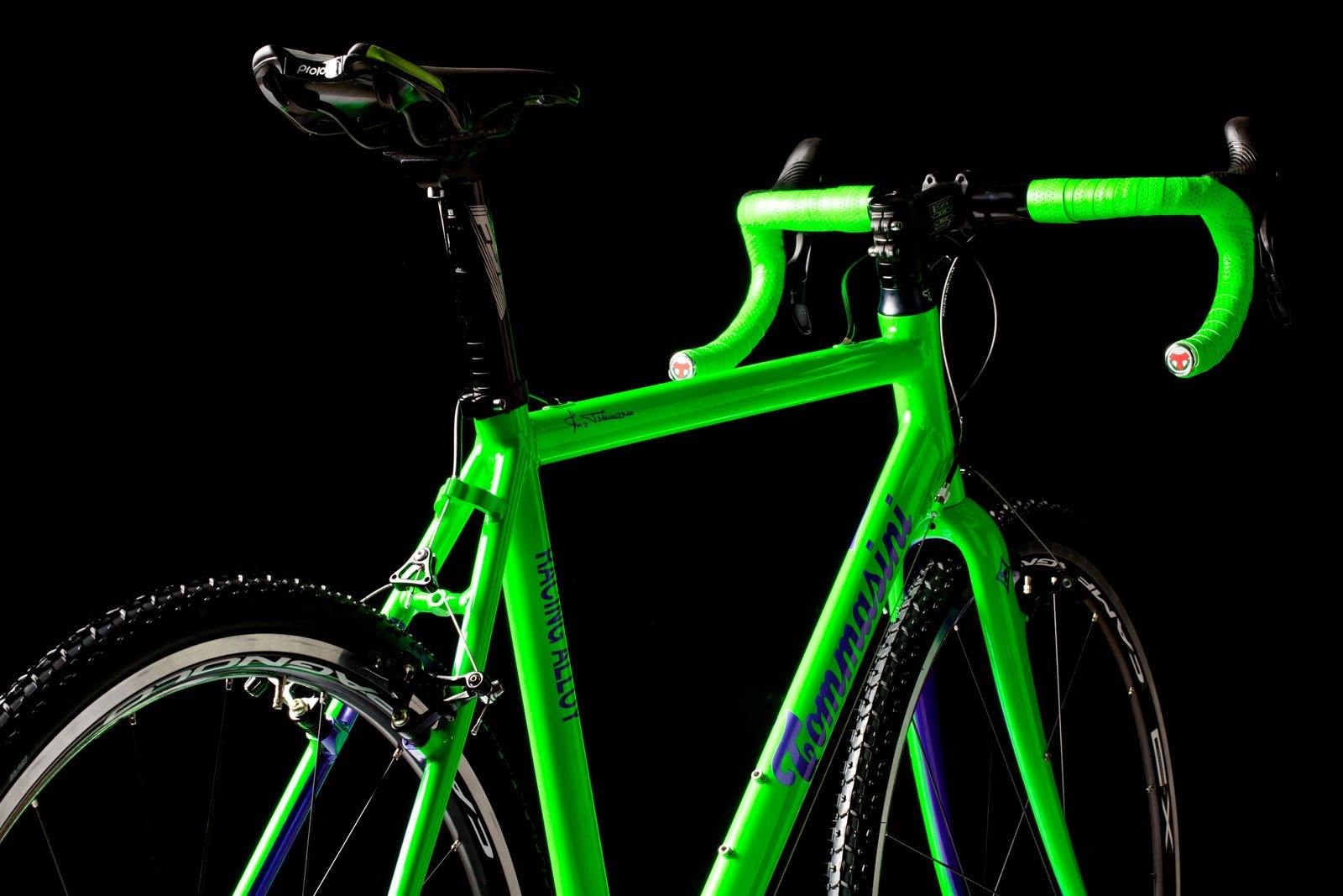Black and green road bike sales