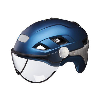 KED B-Vis X-Lite Helmet - Nightblue Matt - SpinWarriors