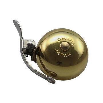 Crane Mini Suzu Bell - Gold/Brass - SpinWarriors