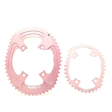 Osymetric New Shimano 4 Bolts BCD 110 - 52/38 Chain Ring (Giro Italia Limited Edition) - SpinWarriors