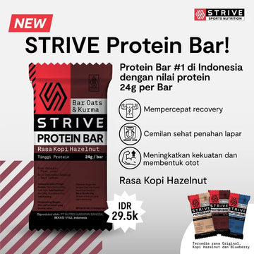 Strive Protein Bar - Kopi Hazelnut