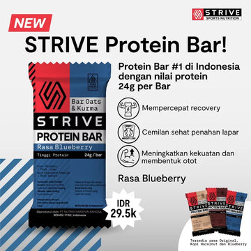 Strive Protein Bar - Blueberry