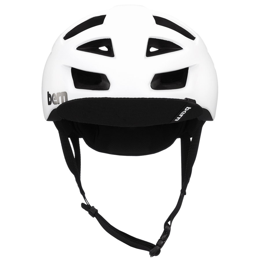 Bern Allston Helmet - Matte White - SpinWarriors