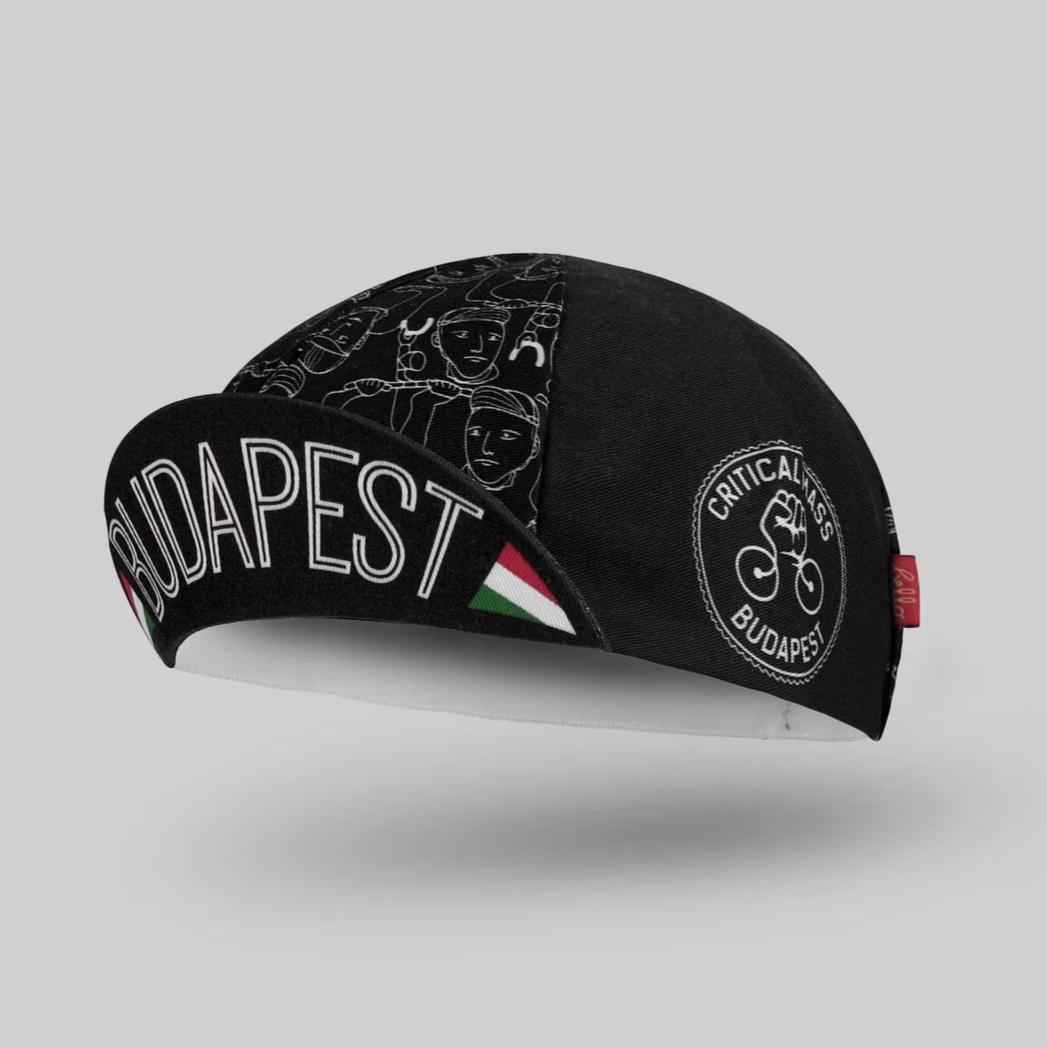 Bello Cotton Cycling Cap Budapest Critical Mass SpinWarriors