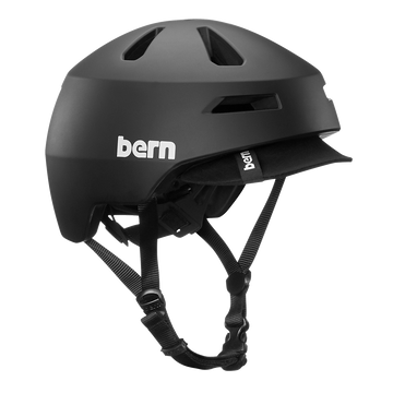 Helm Sepeda Bern Brentwood 2.0 - Matte Black - SpinWarriors