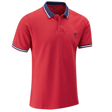 Chapeau! Pique Polo Shirt - Sport Red - SpinWarriors