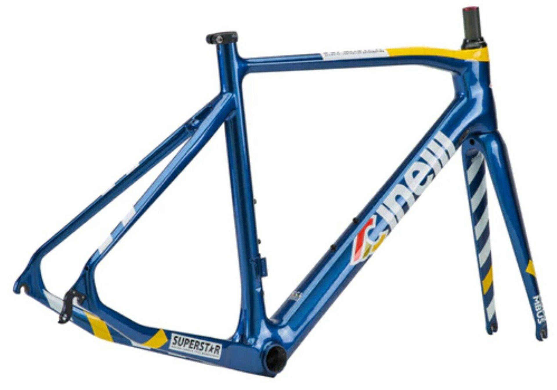 Cinelli Superstar Carbon Road Frameset Green Eyes