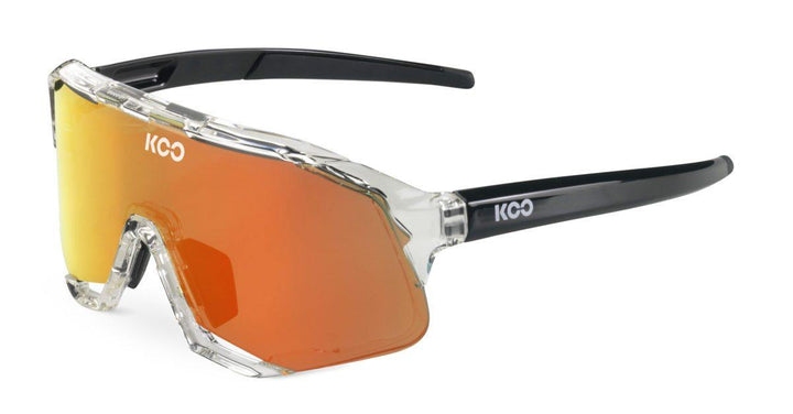 KOO Demos Glass/Red Sunglasses - Red Mirror Lens - SpinWarriors