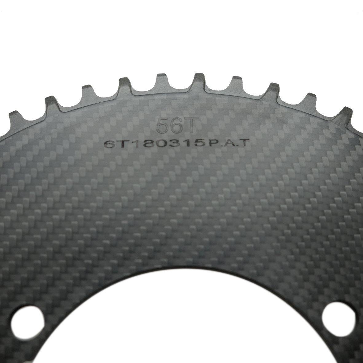 Digirit RT56 Carbon Chain Ring - 56T/BCD110/4 Bolts
