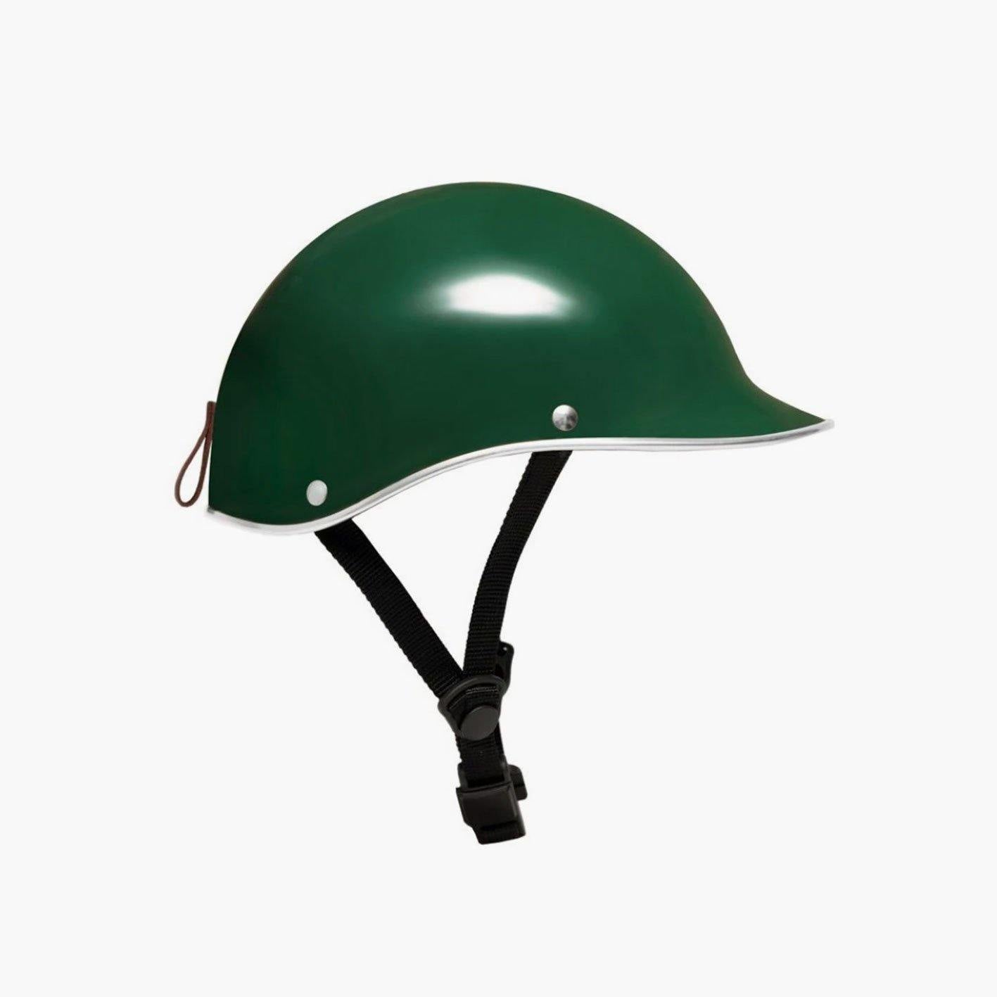 Dashel Carbon Fibre Helmet Gloss Racing Green