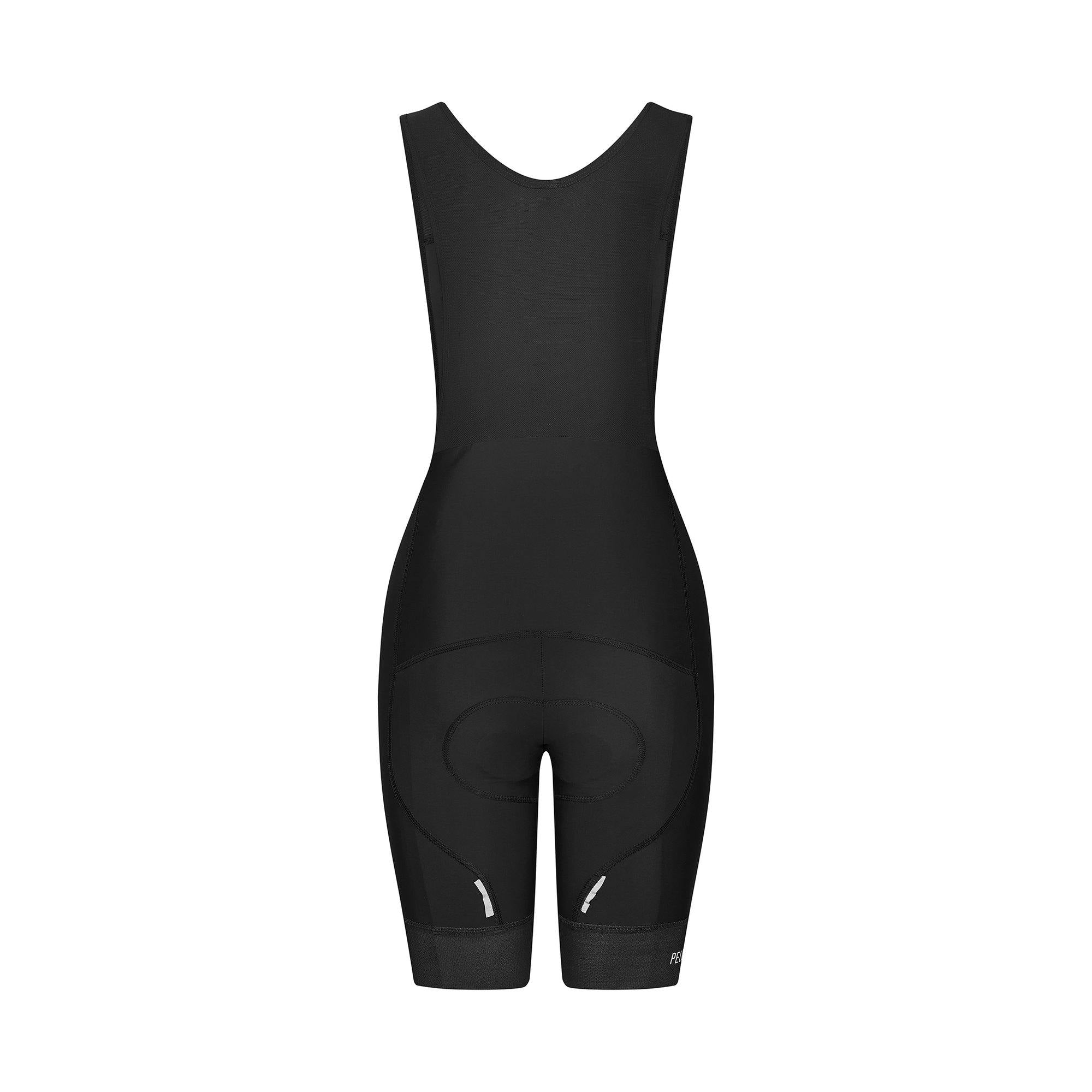 Peloton de Paris Domestique Women Bibshort - Black – SpinWarriors