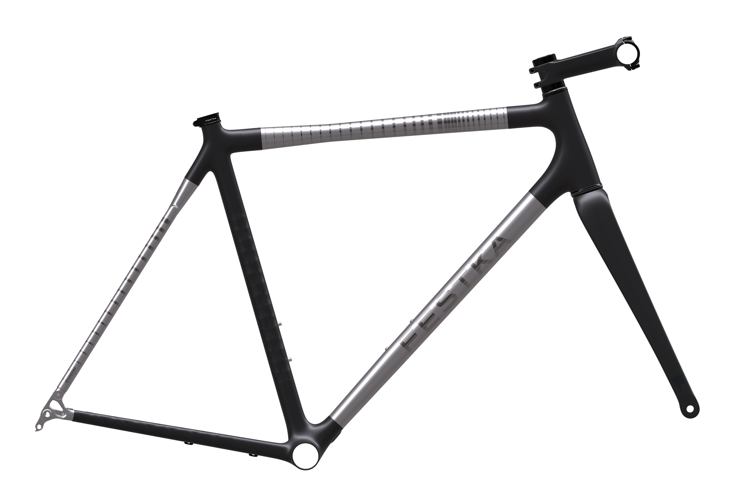 Festka Doppler Road Disc Frameset Titanium Carbon