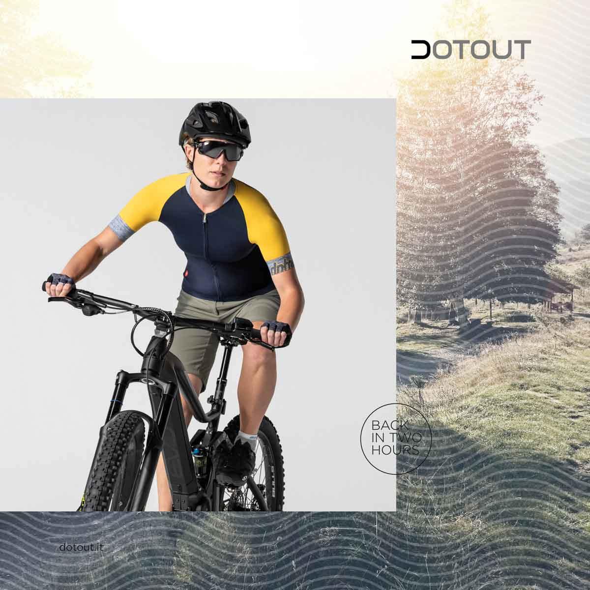Dotout Crew Women Jersey Deep Blue/Yellow