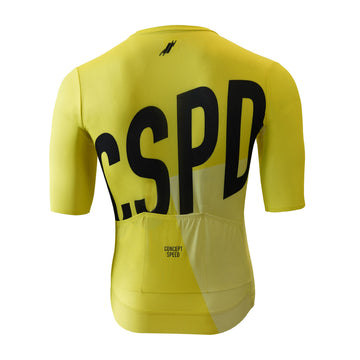 Concept Speed (CSPD) Essential Jersey - Yellow - SpinWarriors