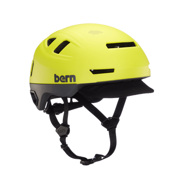 Helm MIPS Bern Hudson - Matte Hyper Green - SpinWarriors