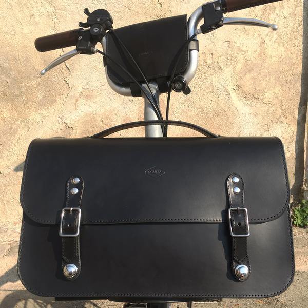 Souma Brompton Leather Camera Bag Black – SpinWarriors
