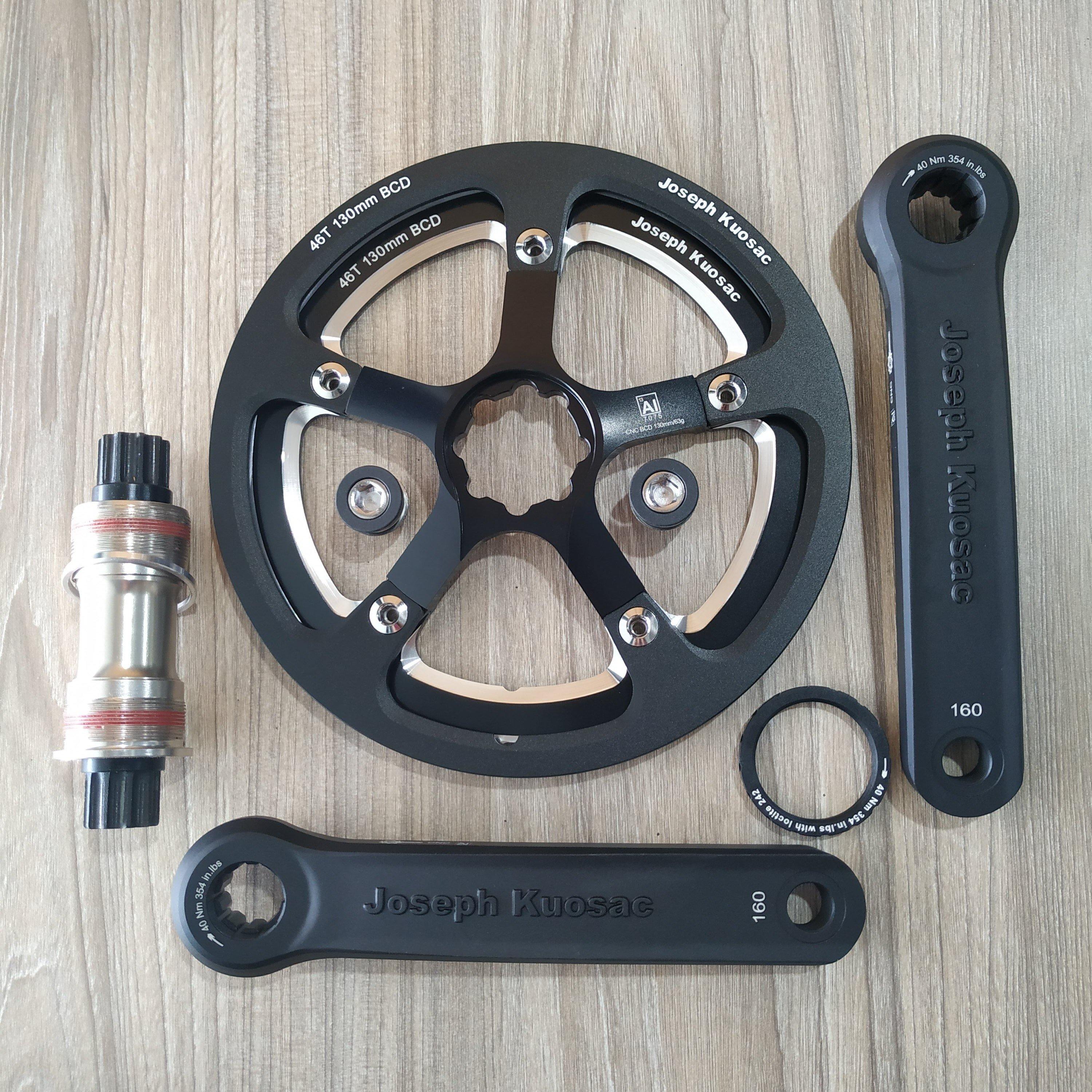 Joseph Kuosac Brompton Crankset 160mm 46T