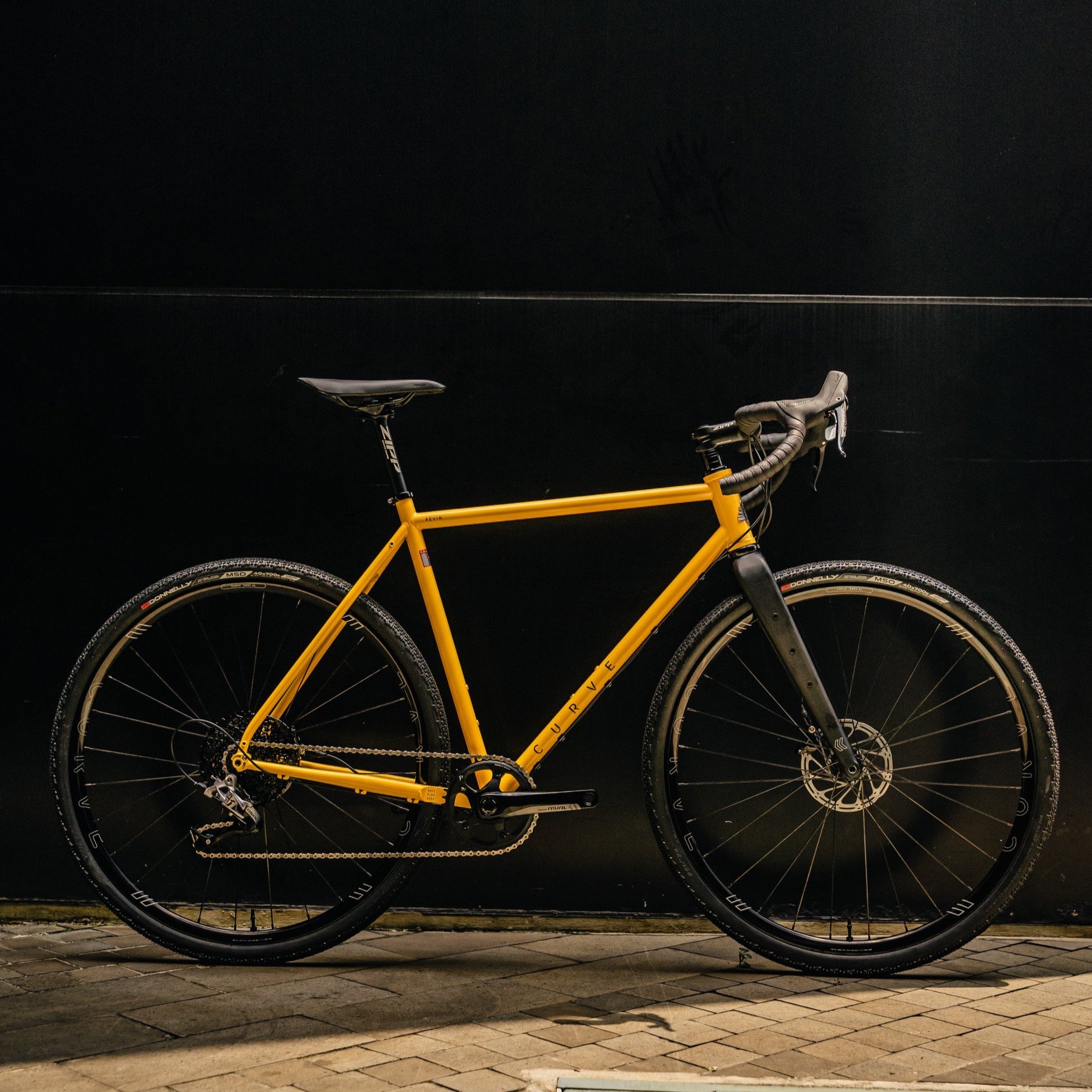 gravel steel bike Curve GXR Kevin of Steel III SRAM Rival 1 Gravel Bike