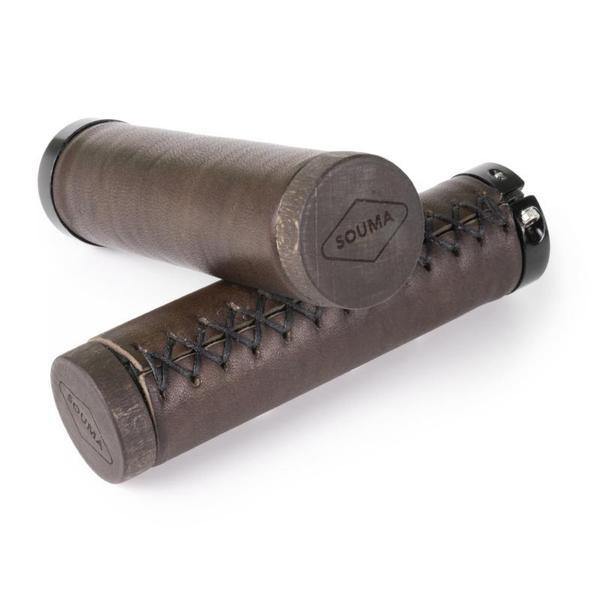 Souma Brompton Handlebar Grips Brown SpinWarriors