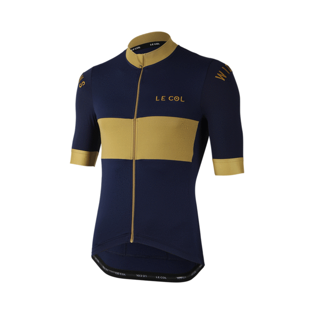 Le Col By Wiggins Hors Categorie Jersey - Navy/Gold – SpinWarriors
