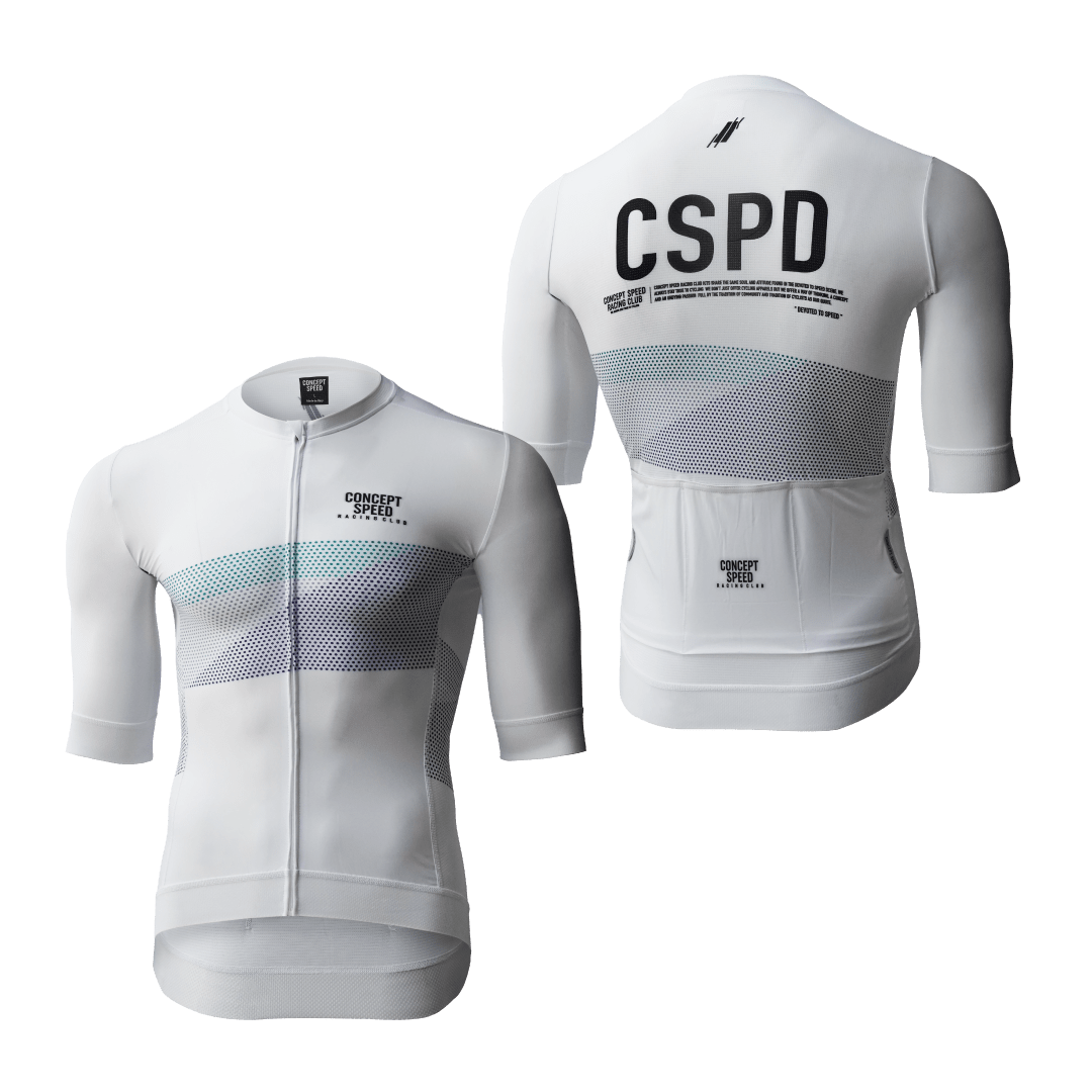 Concept Speed (CSPD) Original Jersey - White – SpinWarriors
