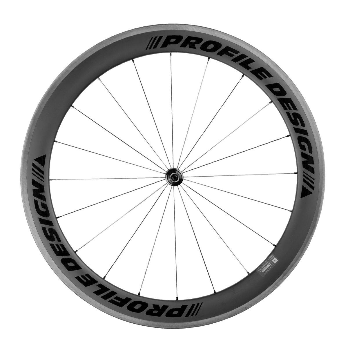 Profile Design 58/TwentyFour Carbon Clincher Disc Brake Wheelset Center  Lock