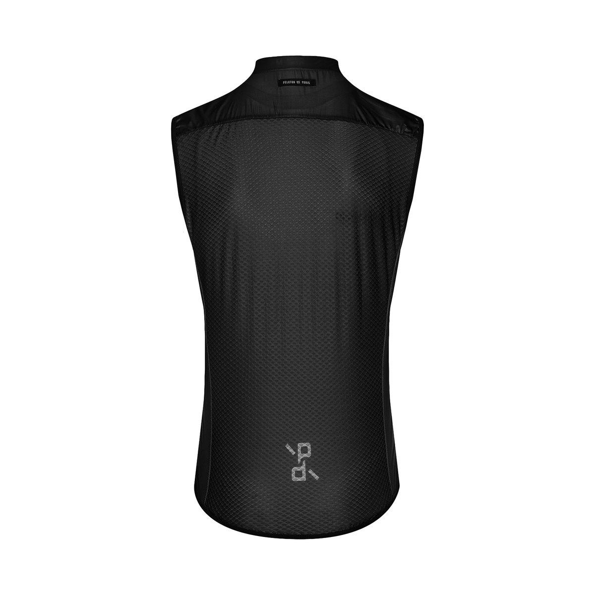 Peloton de Paris Sprinteur Wind Gilet - Black – SpinWarriors