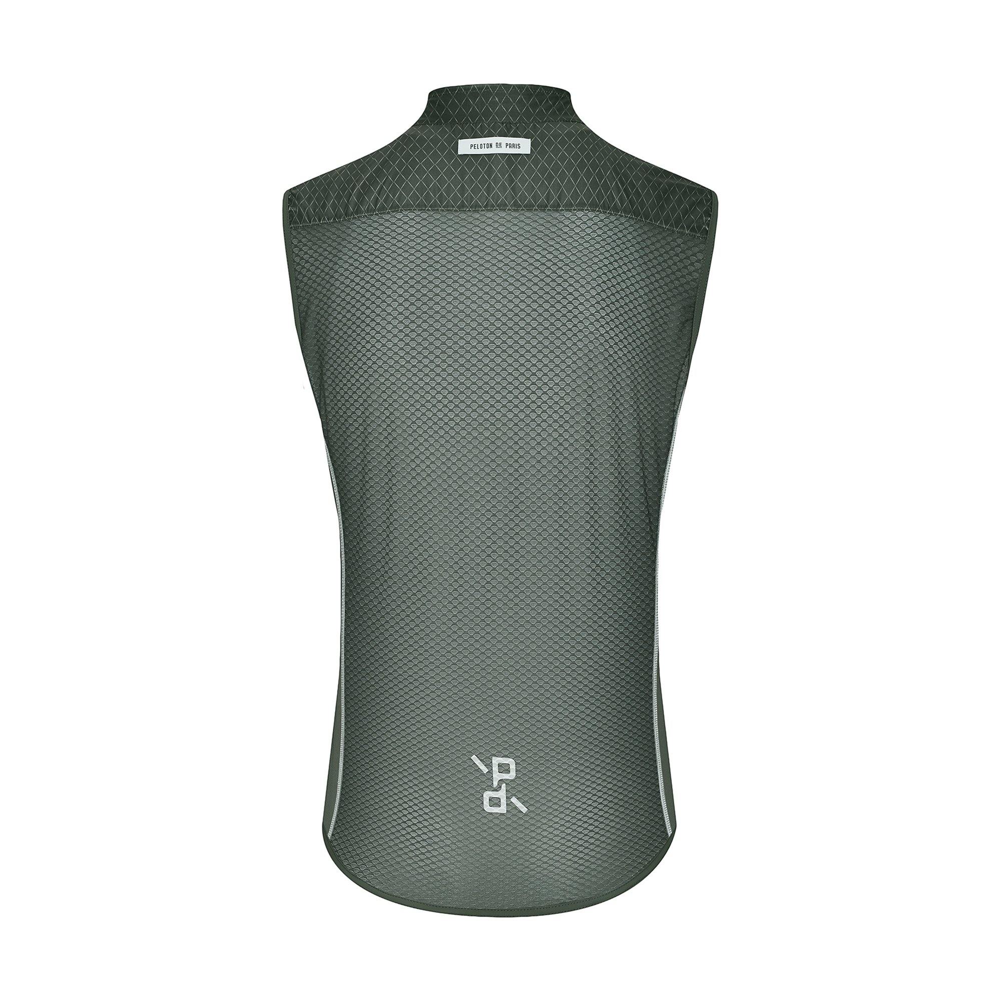 Peloton de Paris Sprinteur Wind Gilet - Pattern Khaki – SpinWarriors