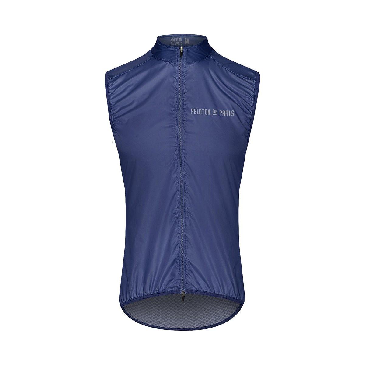Peloton de Paris Sprinteur Wind Gilet - Navy – SpinWarriors