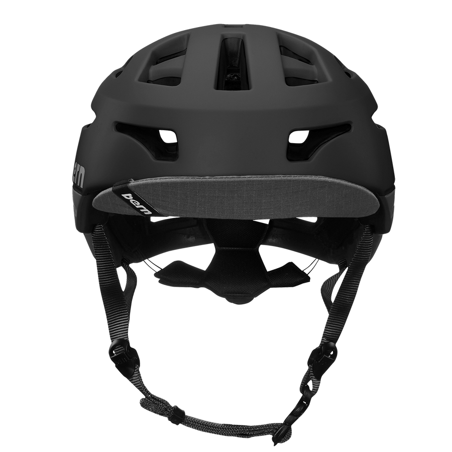 Helm Sepeda Lipat Modern Bern Union - Matte Black - SpinWarriors