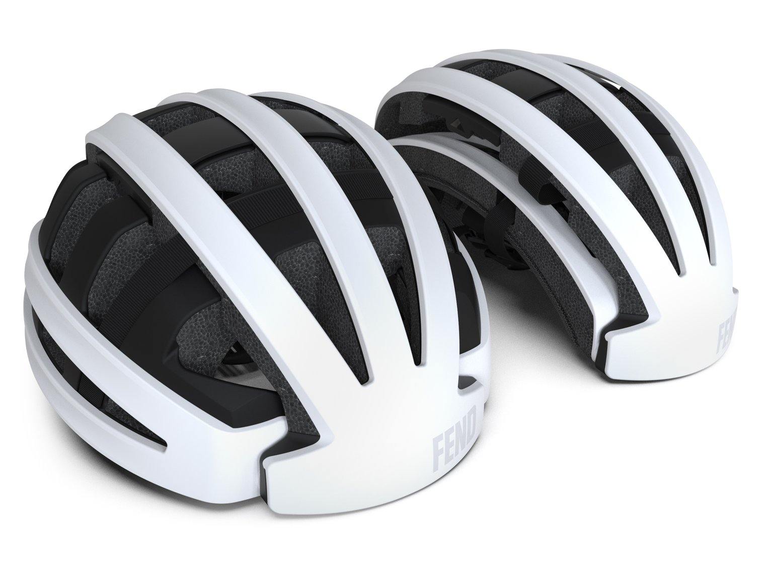 FEND One Foldable Helmet Matte White SpinWarriors