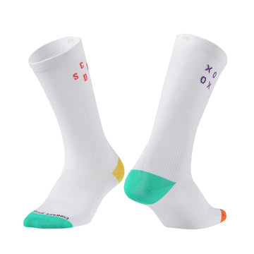 Concept Speed (CSPD) XOXO Stay True Socks - White