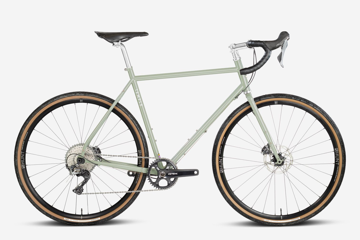 Temple Adventure Disc Gravel Bike Lichen Green