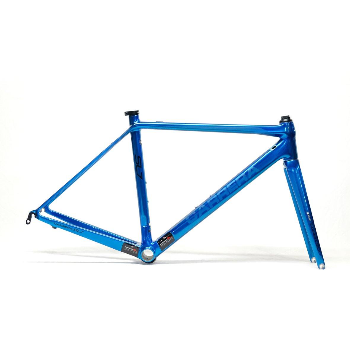 Carrera SL7 Frameset Cromovelato Blue – SpinWarriors