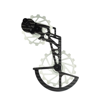 NOVA RIDE Carbon Ceramic Rear Derailleur Shimano Dura Ace & Ultegra - Grey - SpinWarriors