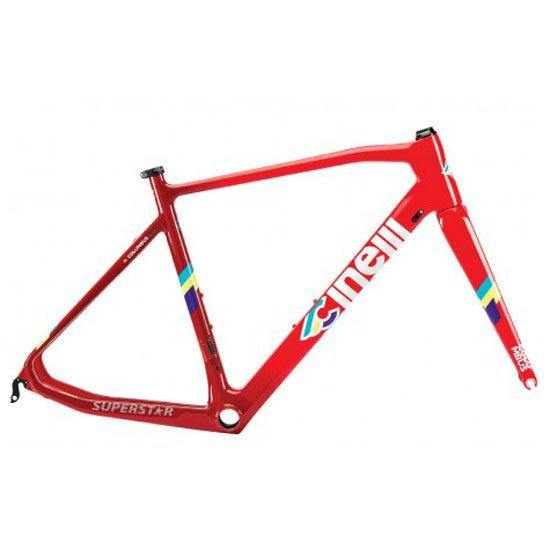 Cinelli Superstar Carbon Road Frameset Red Hot