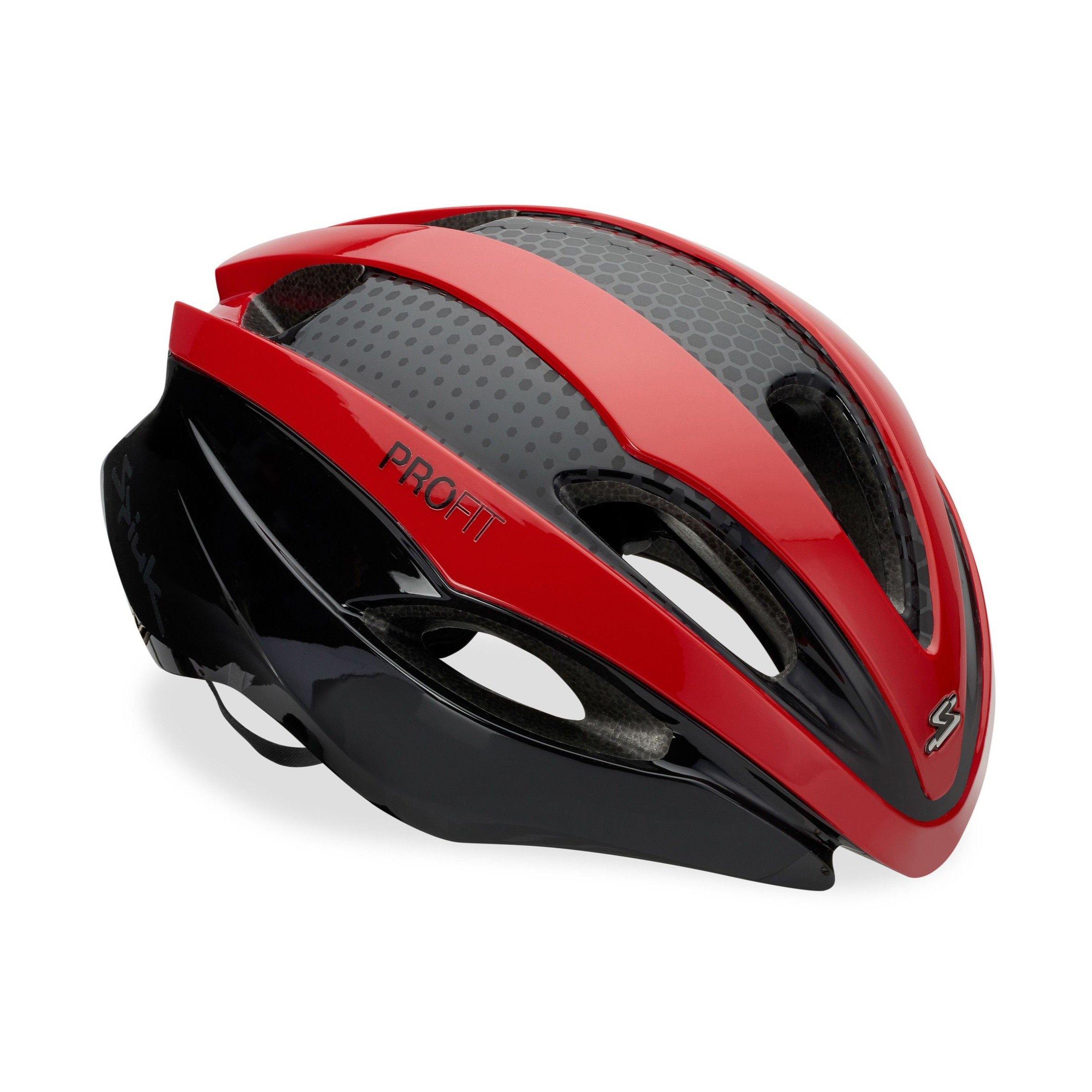 Helmet Wallapop Casco Bici Spiuk Profit Aero Helmet Red/Black