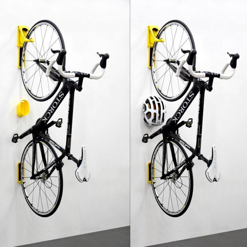 Cycloc Loop Helmet & Accessory Wall Storage - Yellow - SpinWarriors