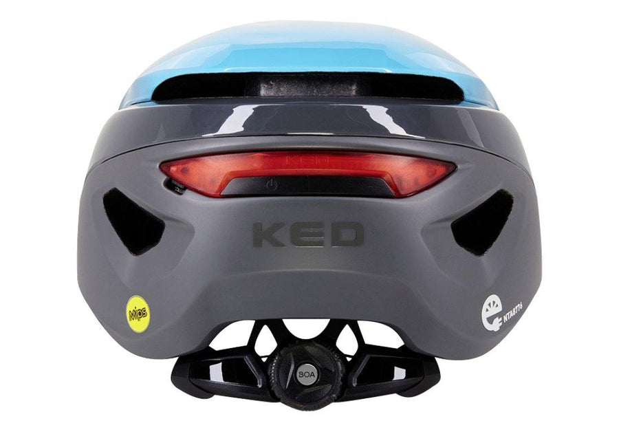 KED Mitro UE-1 MIPS Helmet - Blue/Grey - SpinWarriors