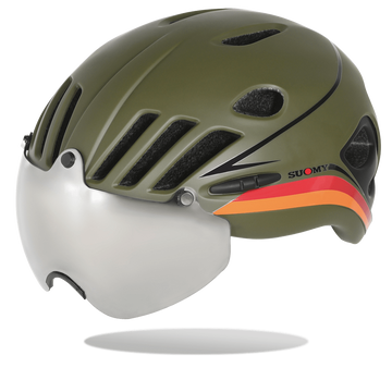 Suomy Vision Helmet - Army Green/Black - SpinWarriors