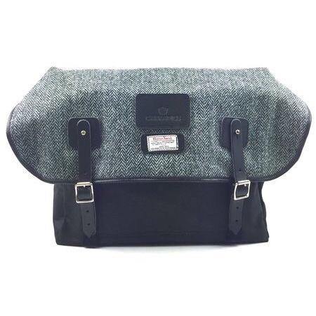 Carradice Brompton Stockport City Folder Bag - Harris Tweed