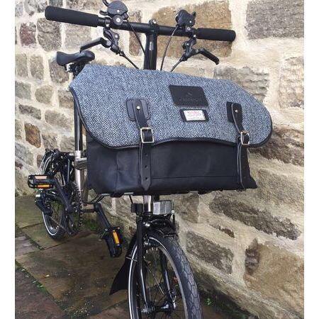 Carradice Brompton Stockport City Folder Bag Harris Tweed Edition