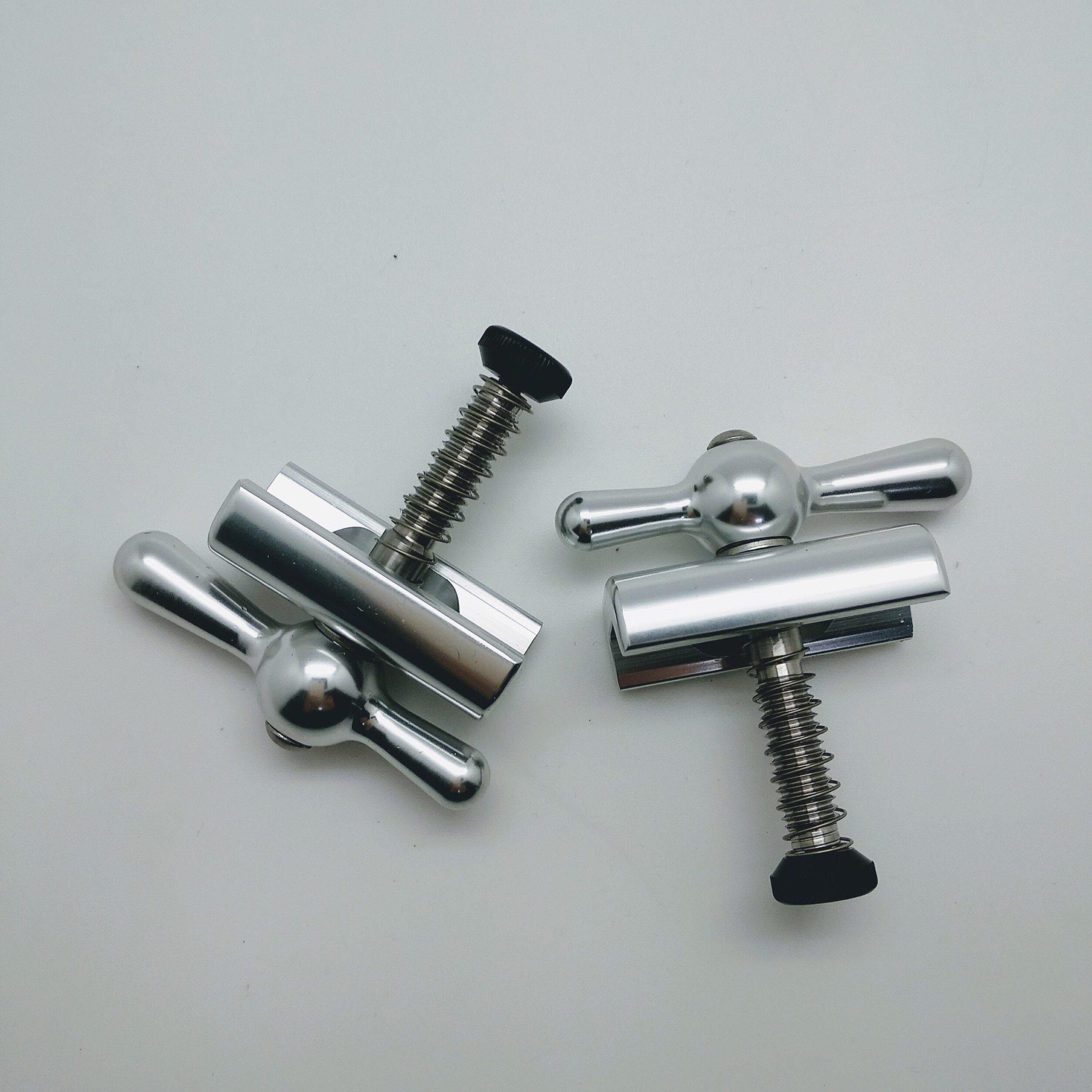 Ridea ESLFSBNT-SR Brompton Hinge Clamp - Silver (2pcs) – SpinWarriors