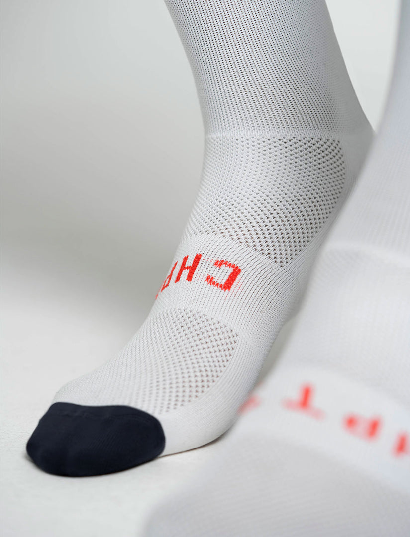CHPT3 Most Days Road Socks - White/Outer Space