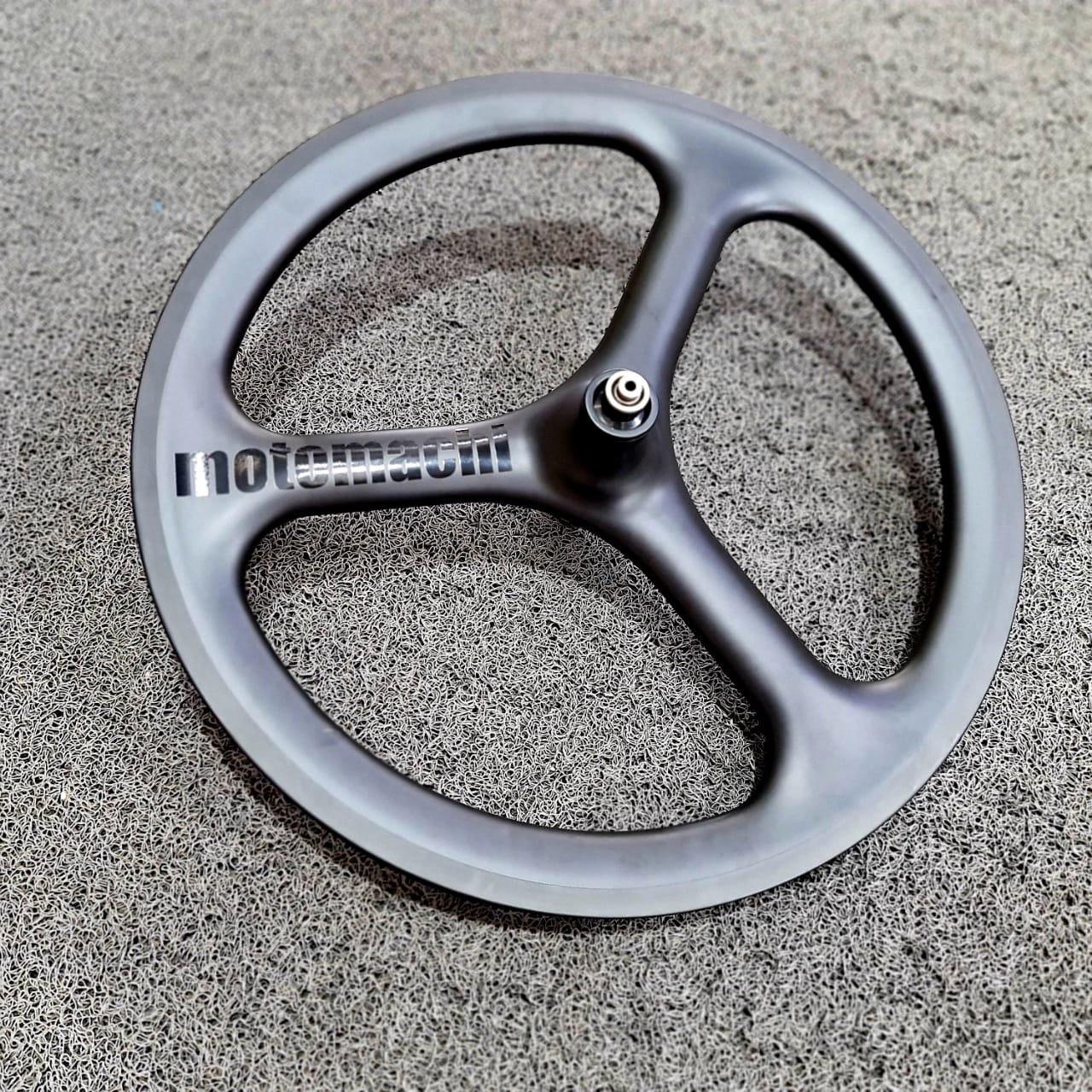 Motomachi 20 inch (406) Carbon Trispoke Wheelset – SpinWarriors