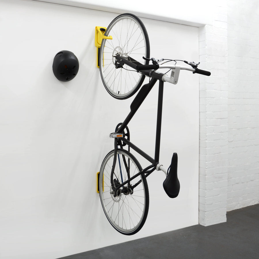 Cycloc Endo Wall Bike Rack - Yellow - SpinWarriors